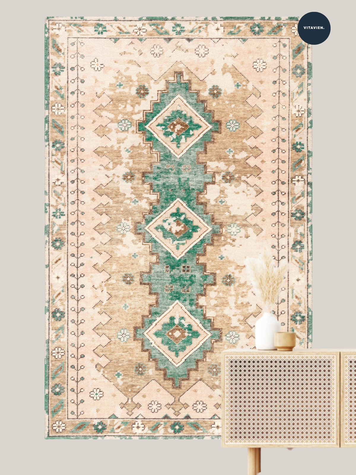 Tappeto vintage Hande Lomé
