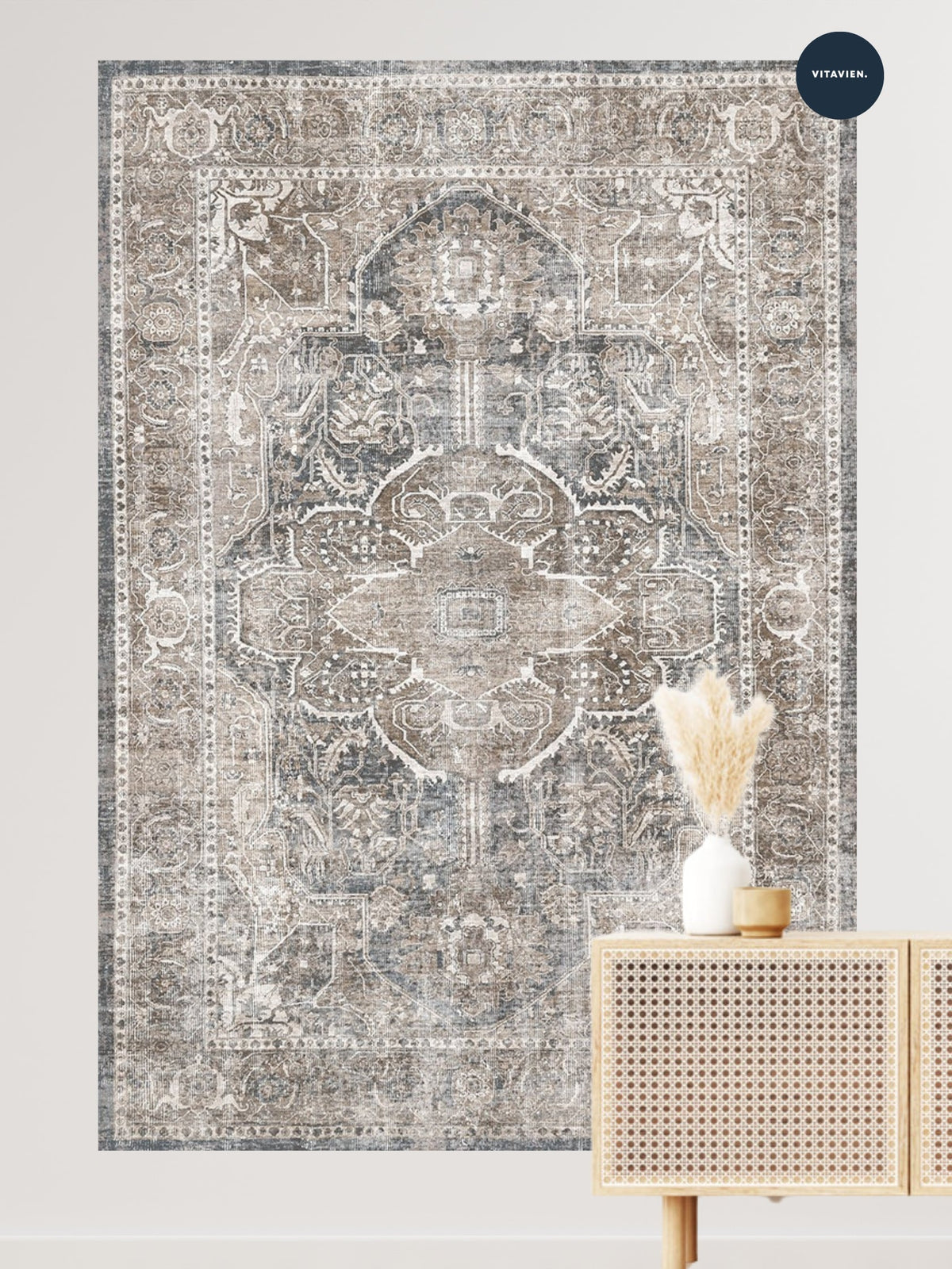 Tappeto vintage Derin Vera