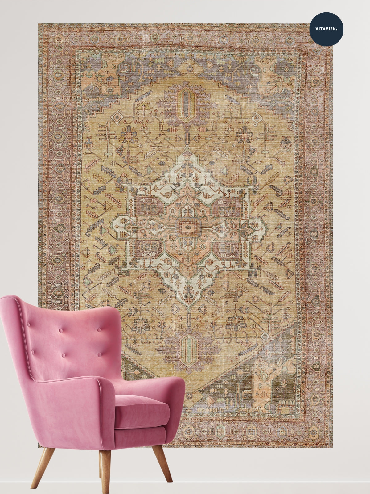 Tappeto vintage Ceyhan Vera