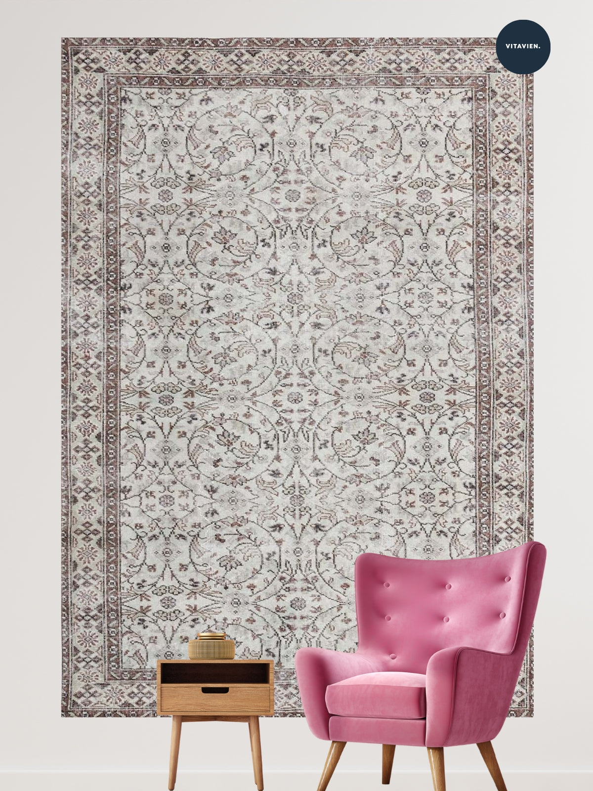 Tappeto vintage Kader Vera