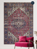 Tappeto vintage Rengin Vera