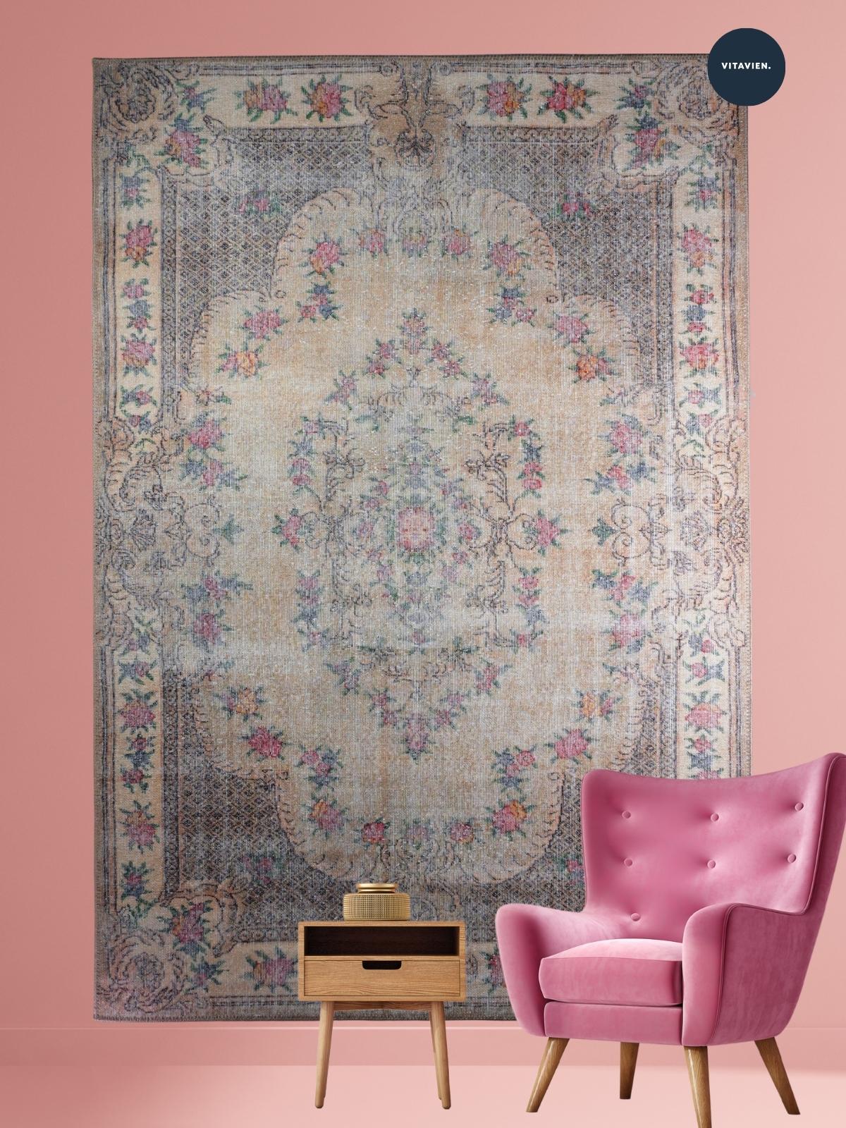 Tappeto vintage Cemile Vera